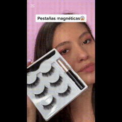 PESTAÑAS MAGNETICAS REUTILIZABLES