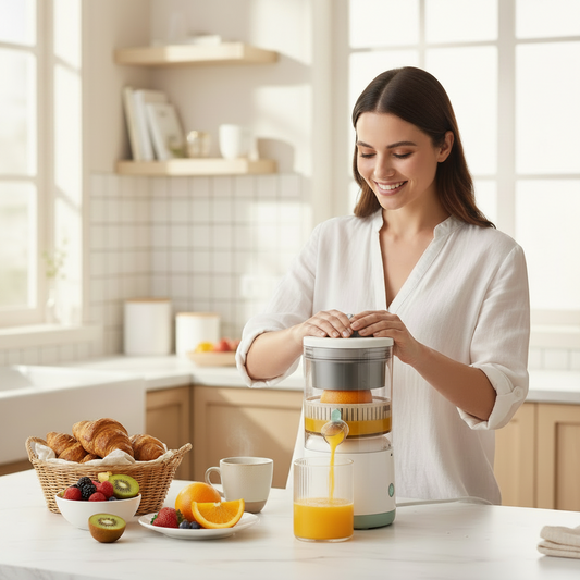 Exprimidor de jugo inalámbrico