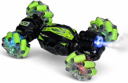 Auto Teledirigido con Control por Gestos – 4x4, Acrobacias 360° y Luces LED