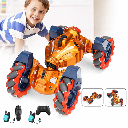 Auto Teledirigido con Control por Gestos – 4x4, Acrobacias 360° y Luces LED